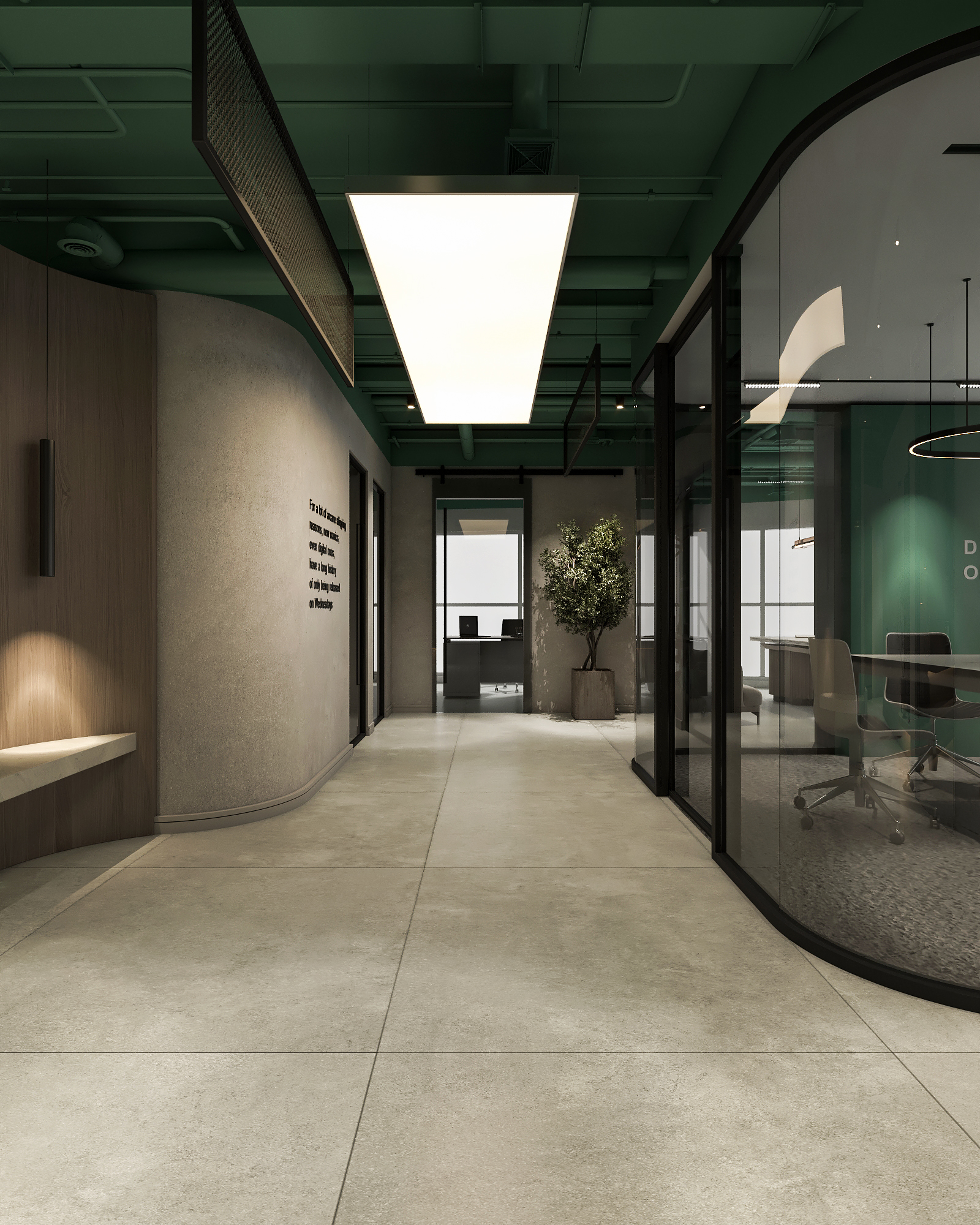 office interior design, Loc : Business Bay, Dubai !-6