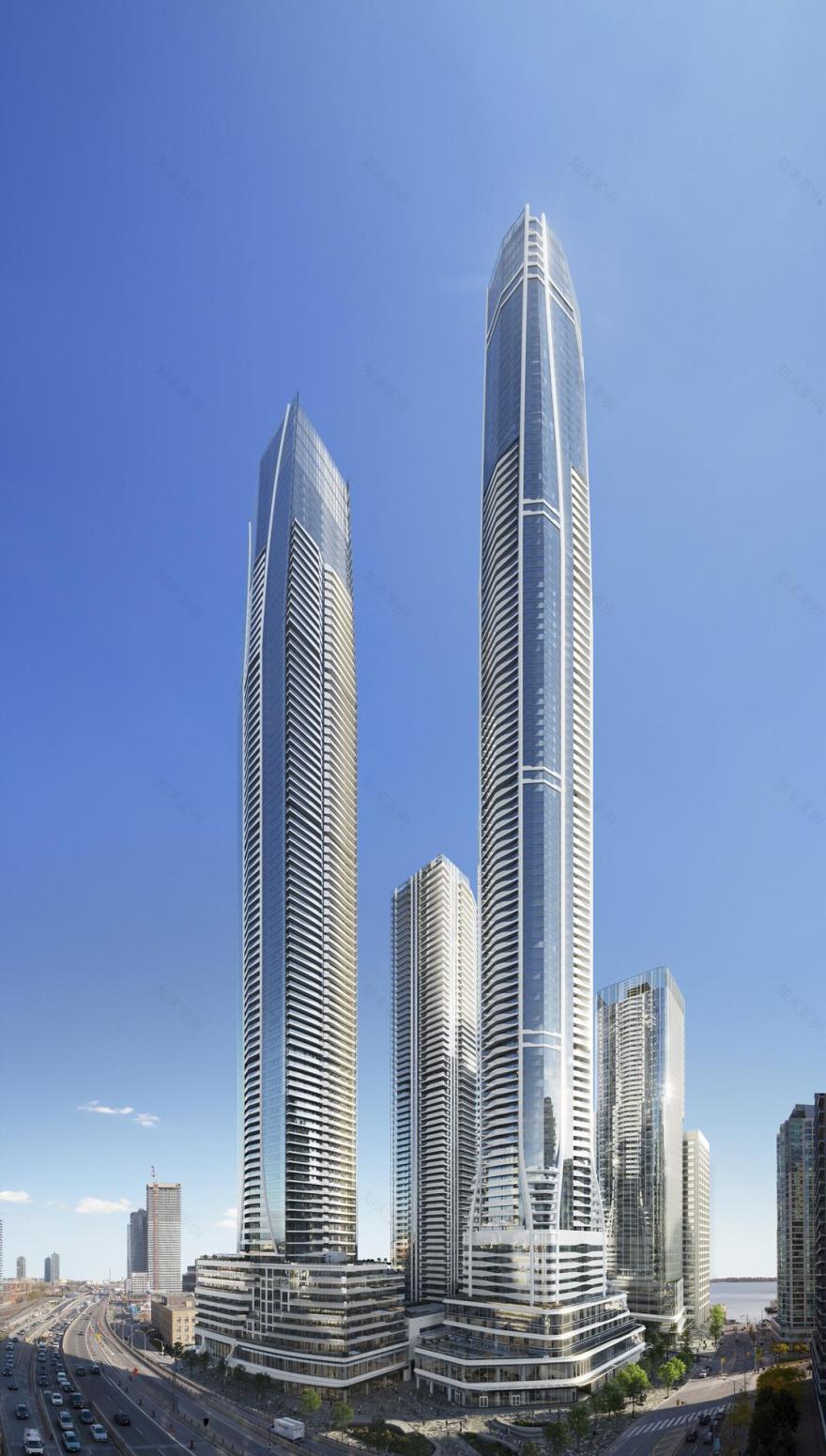 央街一号巅峰大厦(注:该翻译结合常见的建筑命名规律,Yonge一般指央街,Pinnacle有巅峰之意,One表示一号 ,在无更多背景信息下给出此翻译) 丨加拿大多伦多丨Hariri Pontarini Architects-36