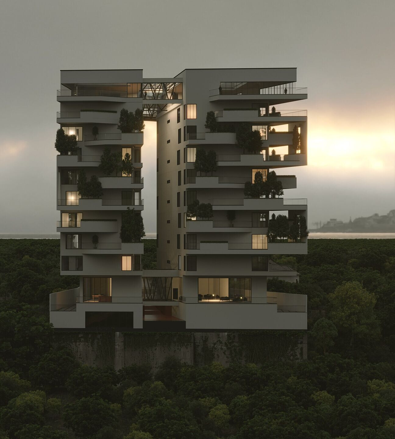 伊朗 LEMAN 住宅综合体的创新设计丨TAVANGAN Consulting Engineers-31