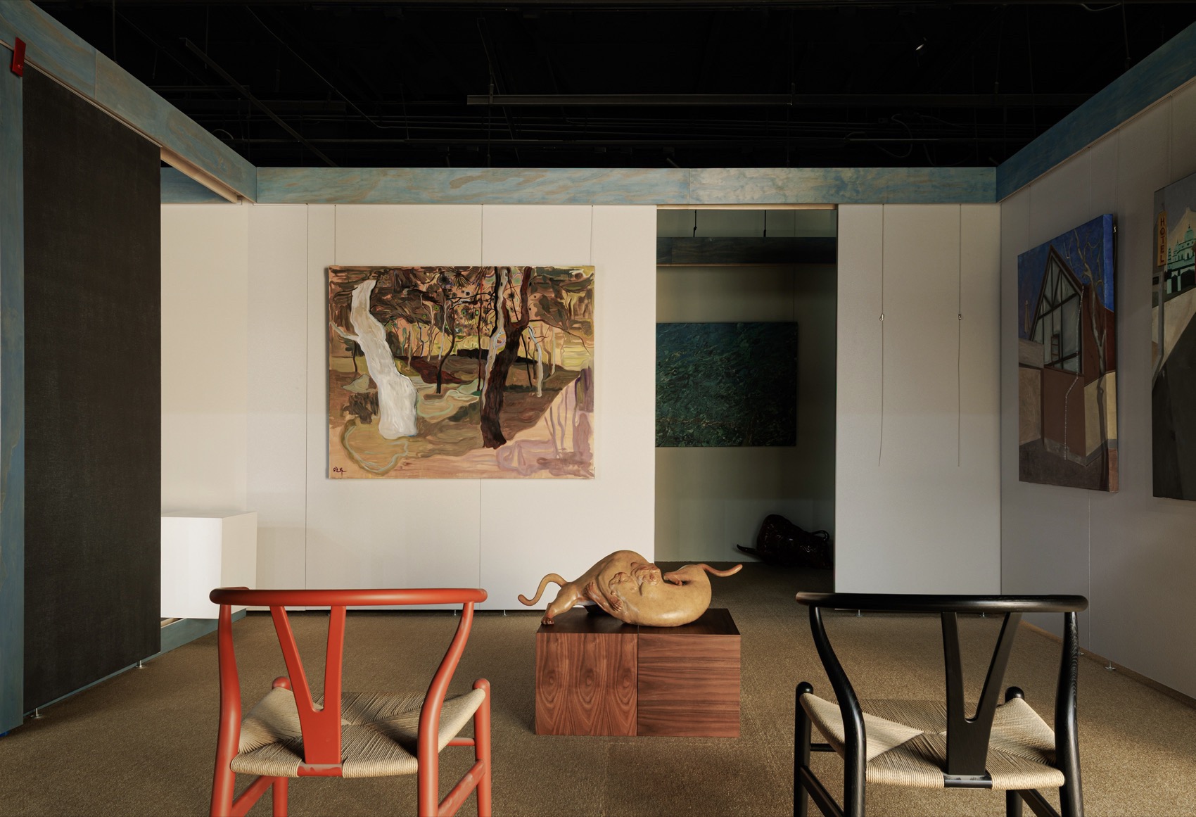 燃画廊 灵活的复合型模块化展厅丨中国北京丨屋已设计工作室-3