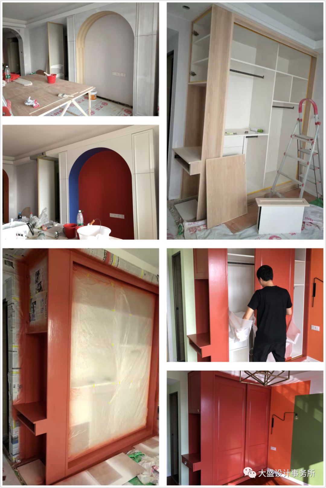 南宁 96㎡孟菲斯风格家居，色彩斑斓的甜蜜空间-124