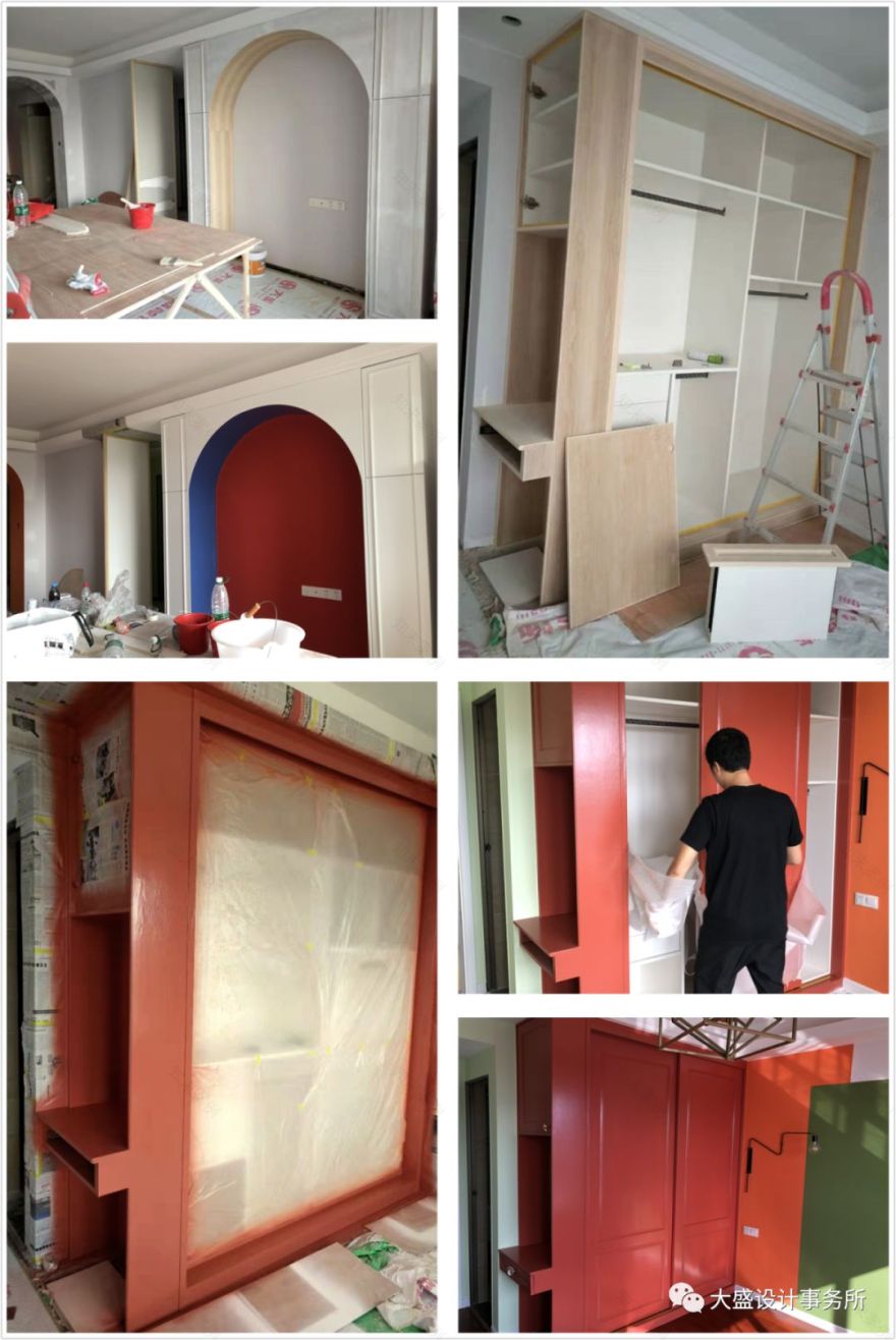 南宁 96㎡孟菲斯风格家居,色彩斑斓的甜蜜空间-124