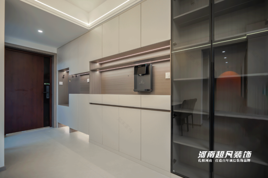 完工实景丨中原区康桥山海云图,93平三室两厅,遵循现代设计,简约质感突出-72