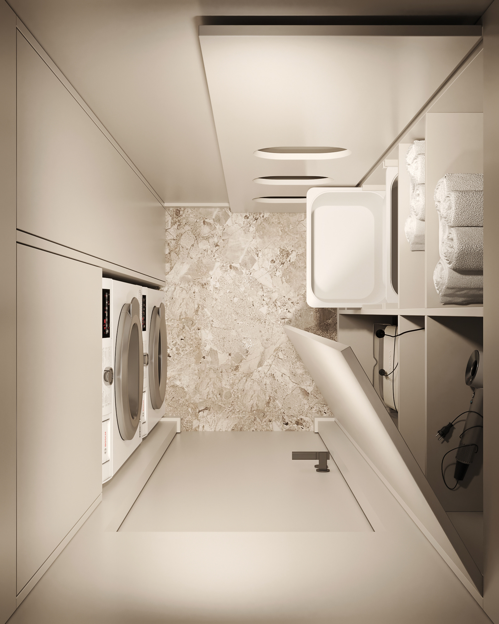 Contemporary Flat Design for Young Family-48