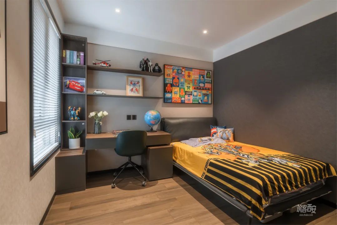 玄机重重 | 92㎡住宅空间的精致改造-42