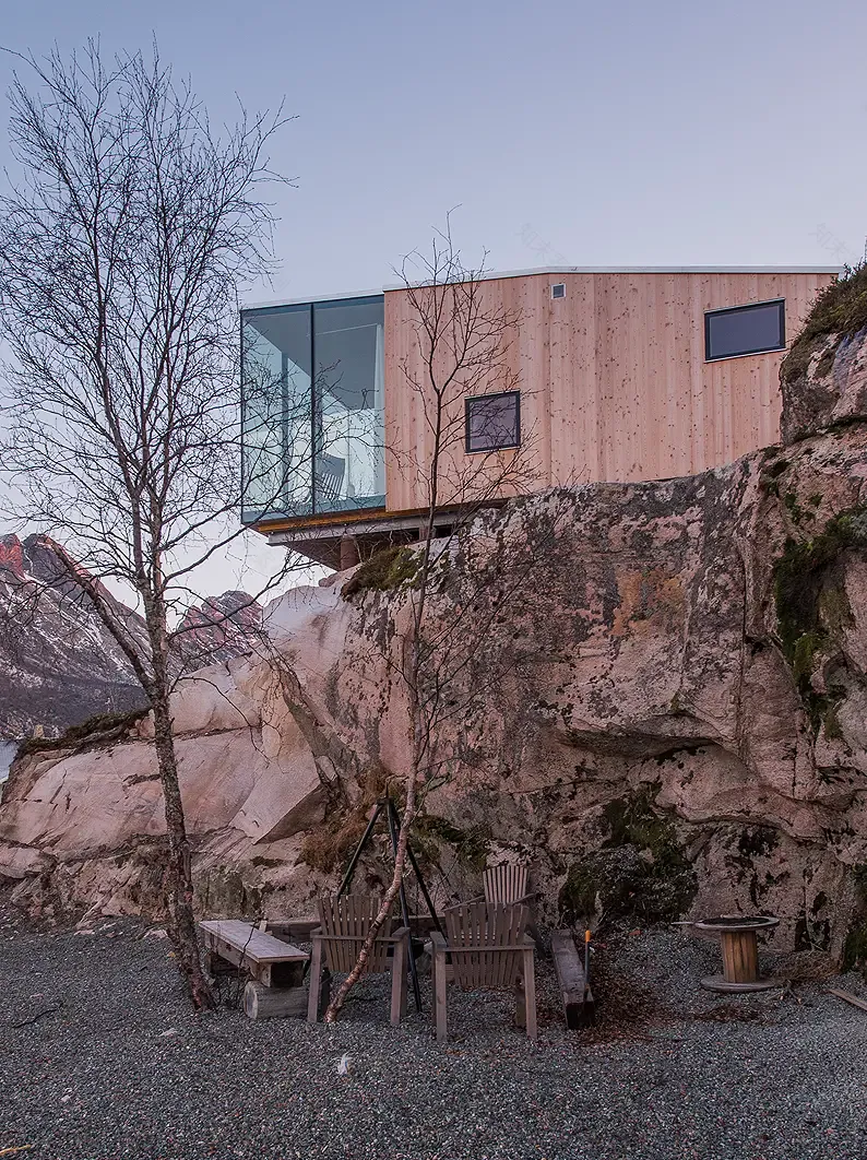 玻璃木屋 | 北欧极光观赏的完美设计-19