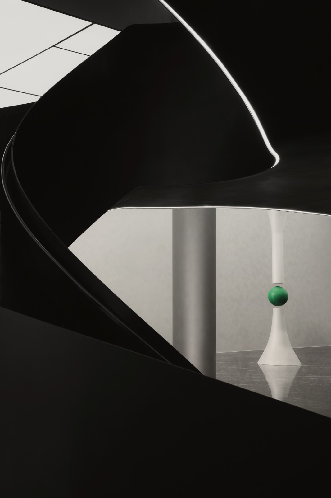 空间承载未来 · 五集服装展厅设计-4