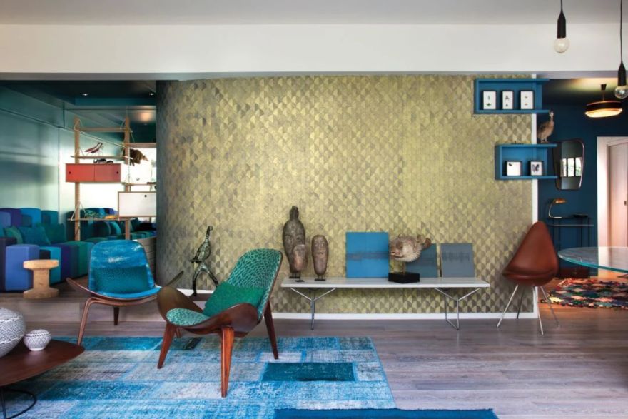 巴黎色彩公寓丨法国巴黎丨AnneSophie Pailleret-48