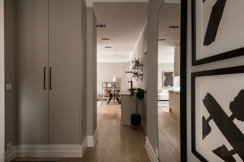 斯德哥尔摩时尚公寓 | 温暖色彩的现代设计-14