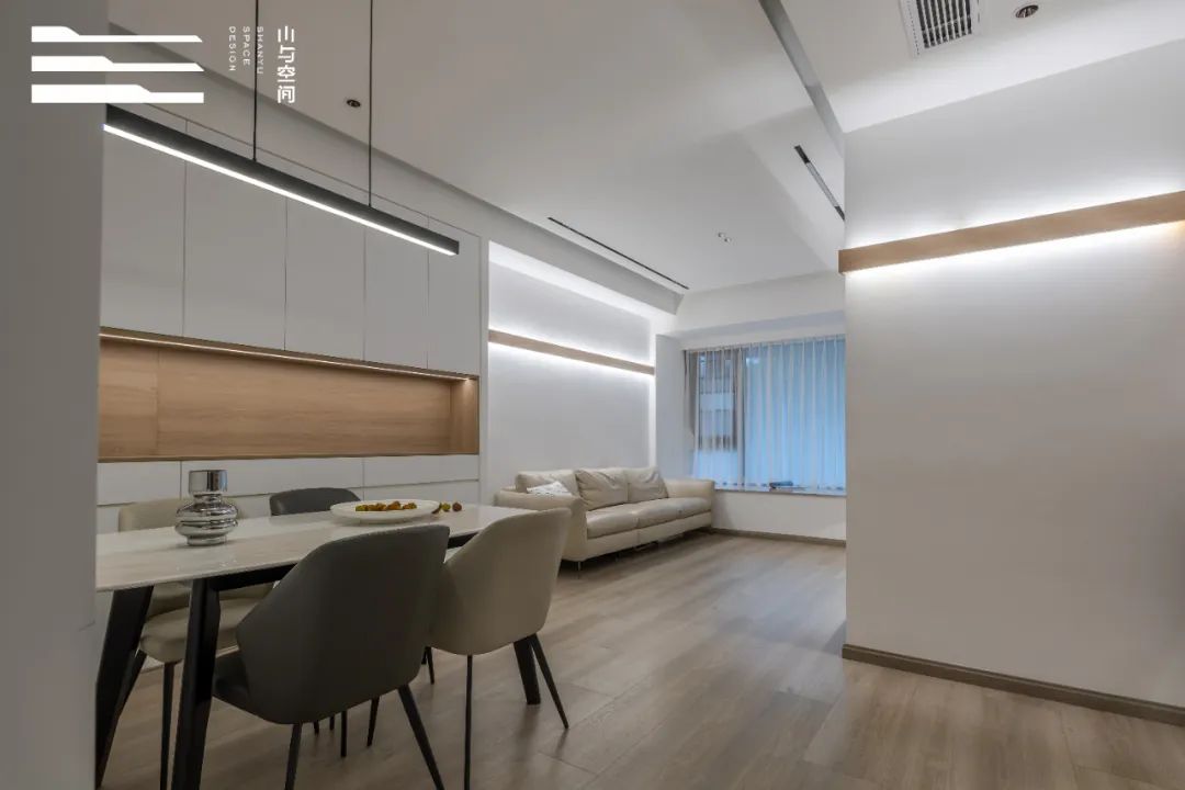 深圳90㎡年轻夫妇光之居所丨中国深圳丨山与空间设计-35