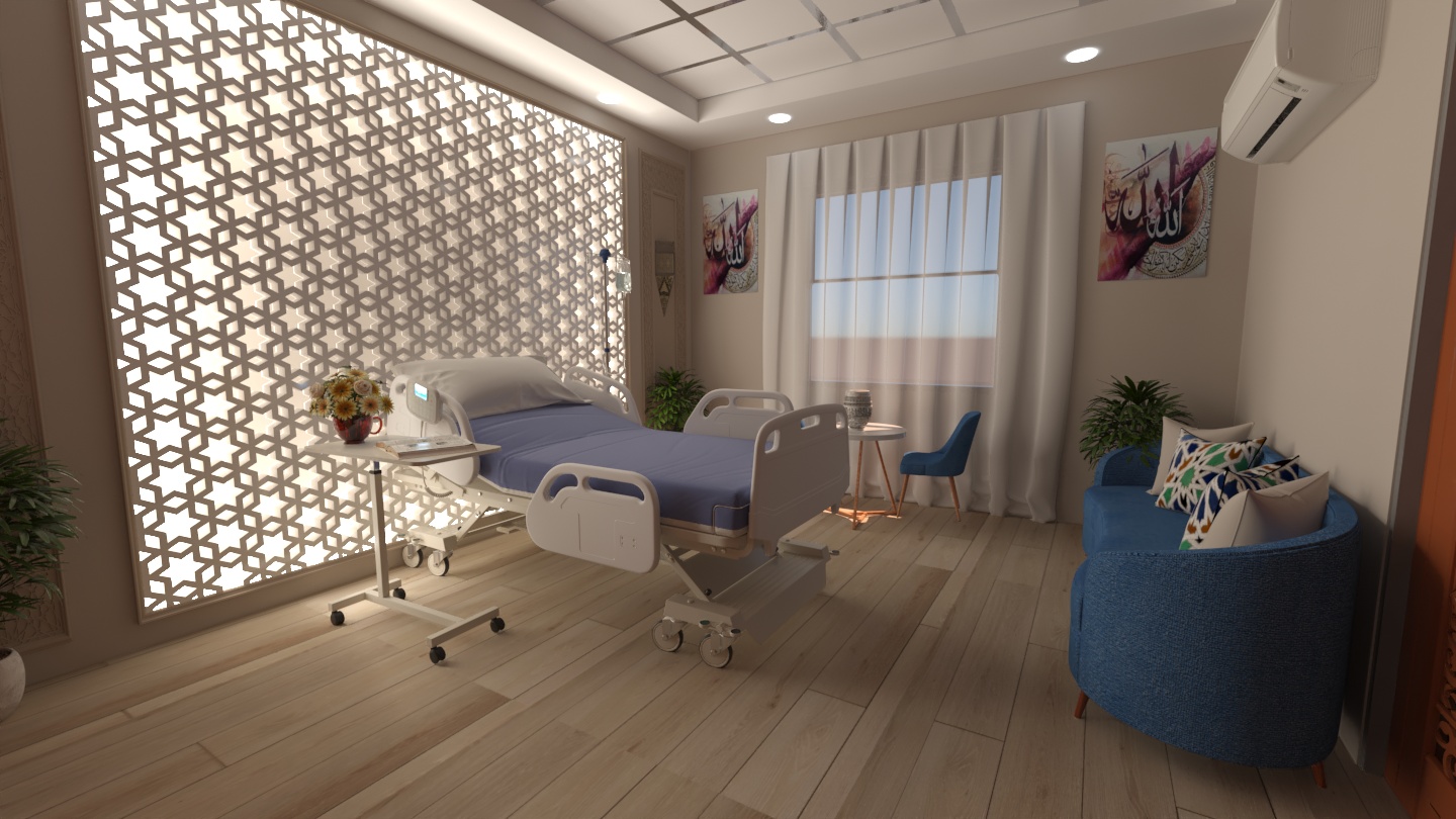 (Graduation Project )Islamic Hospital Room-3