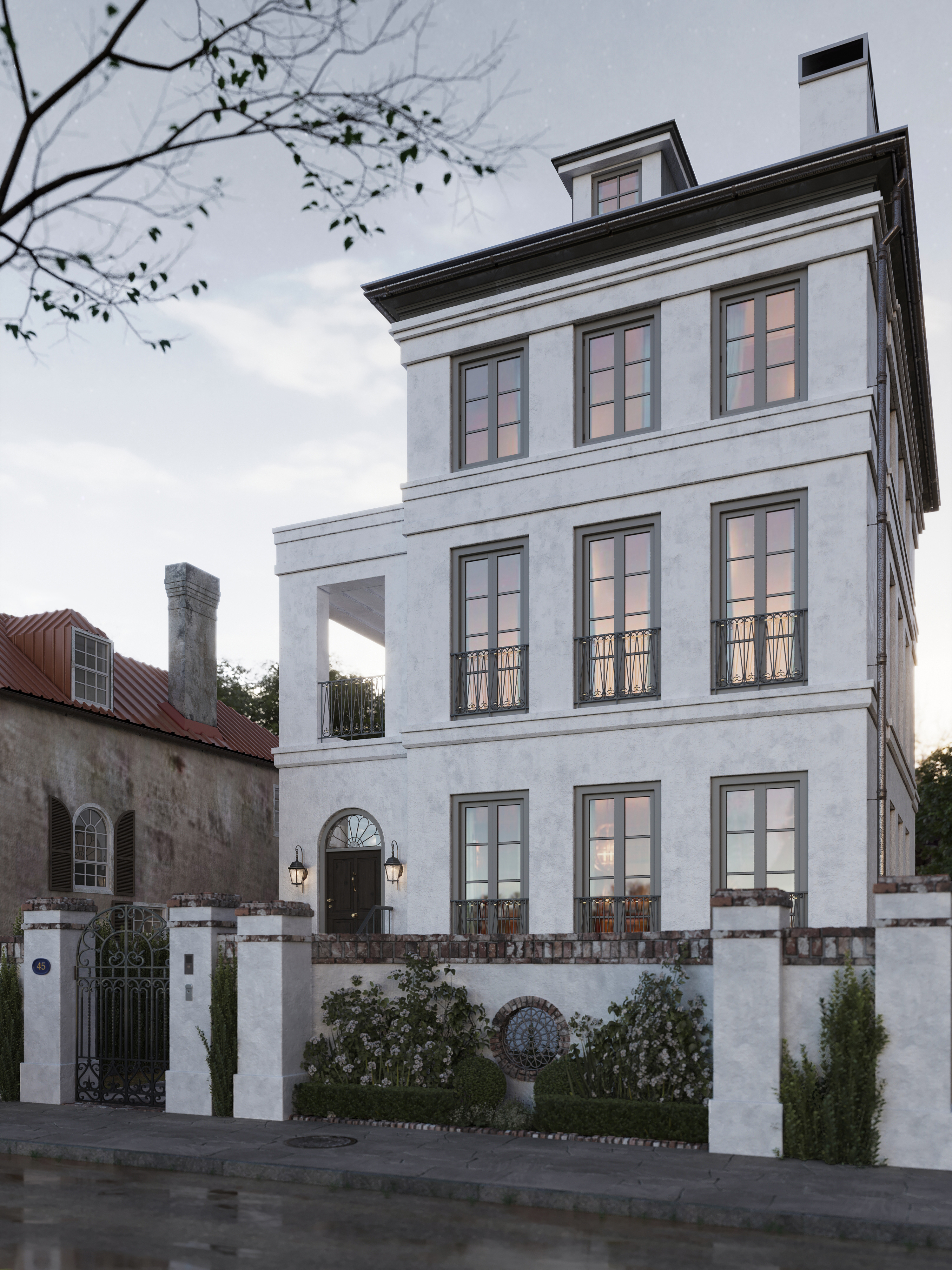 King Street Charleston SC房屋项目丨美国查尔斯顿丨Yurii Shechyshyn,Taras Homyn-8