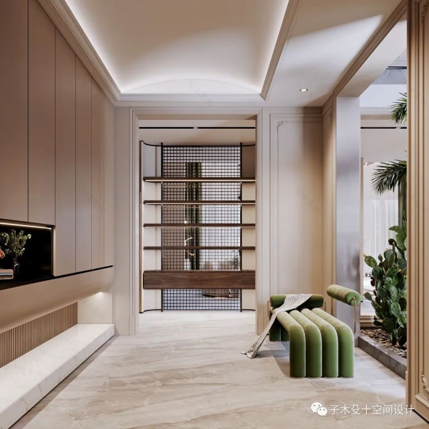 抚顺万科法式浪漫空间丨中国抚顺丨子木殳十空间设计-9