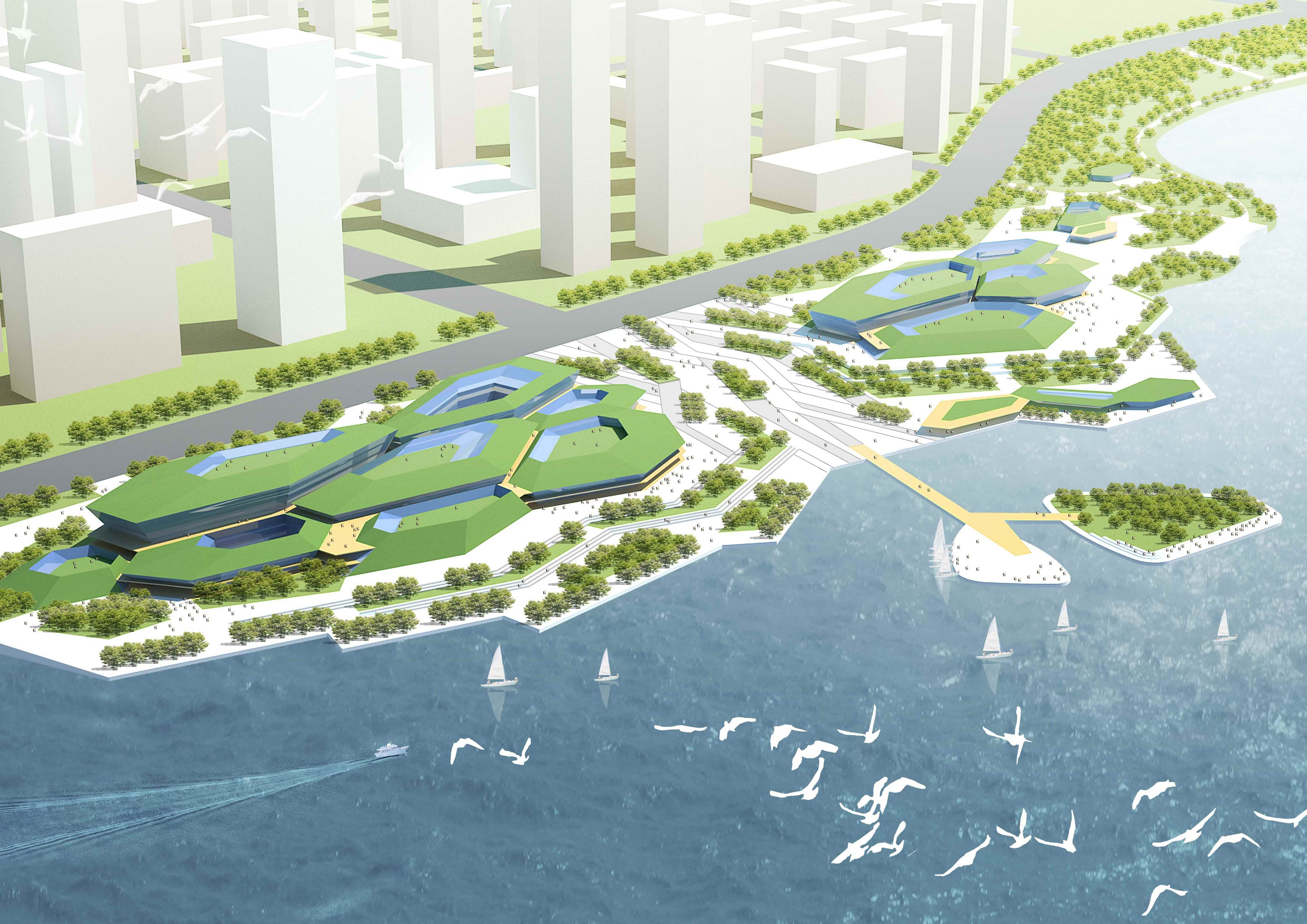 珠湖（Zhuyu hu Lake）滨水公园丨中国丨Ahmed Haron-13