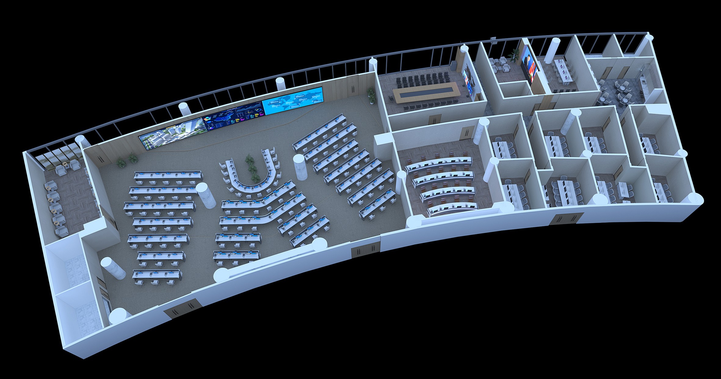 第十四届全国运动会安保指挥中心设计方案丨中国西安-14