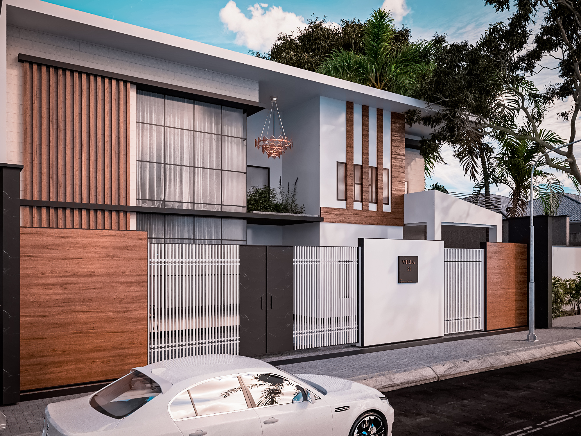 别墅外观设计可视化项目丨埃及丨Mahmood Ahmed-12