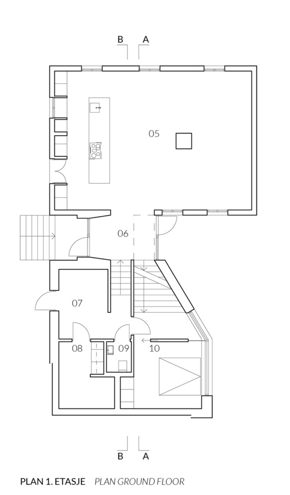 挪威旧屋扩建,新旧共生之美-47