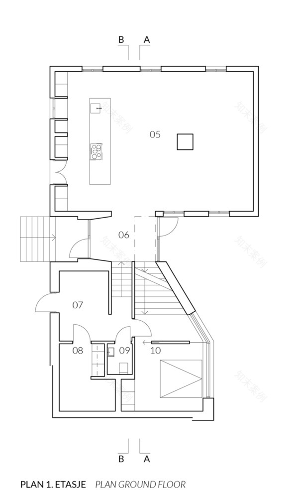 挪威旧屋扩建,新旧共生之美-47