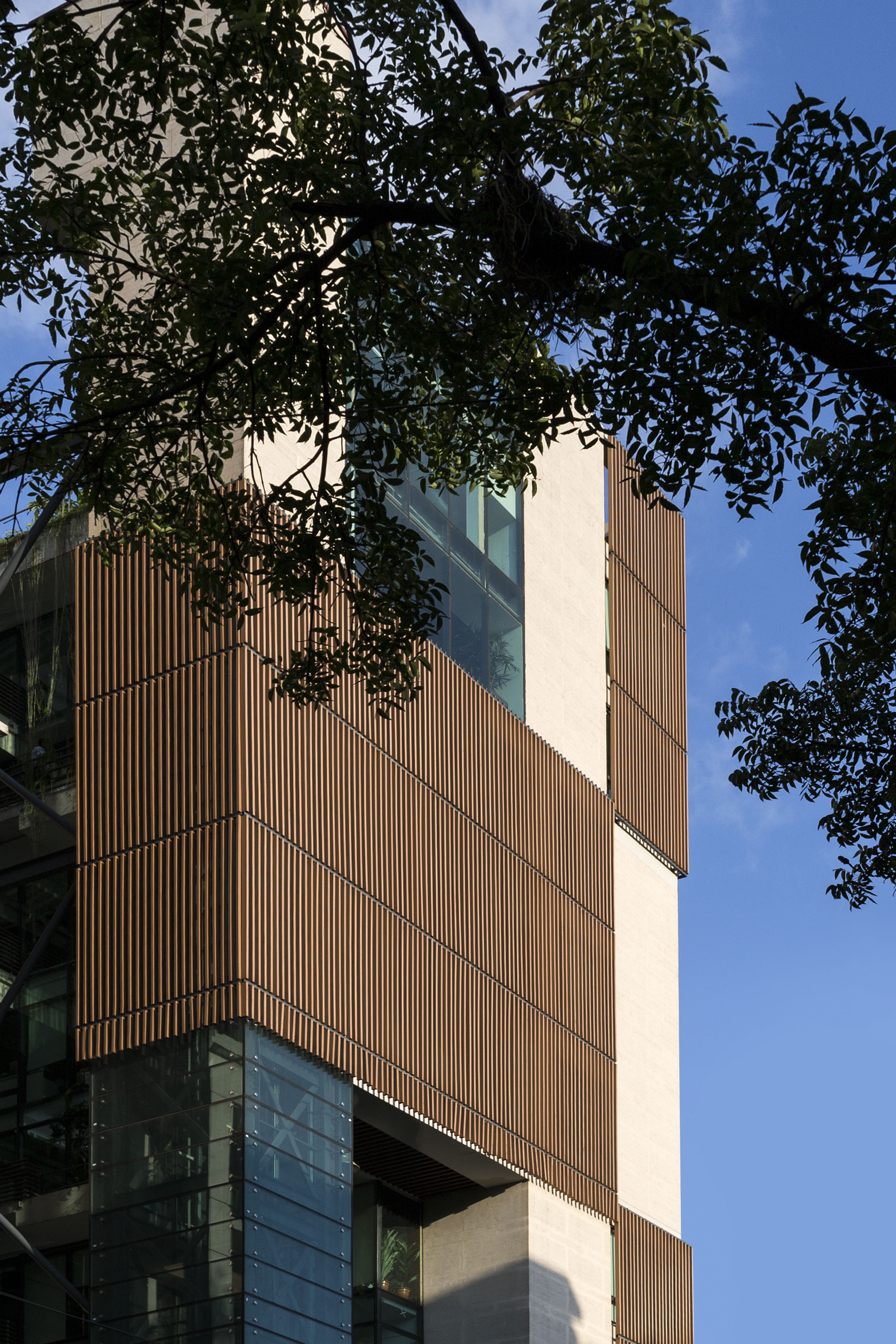 绿意盎然的都市森林办公楼-40