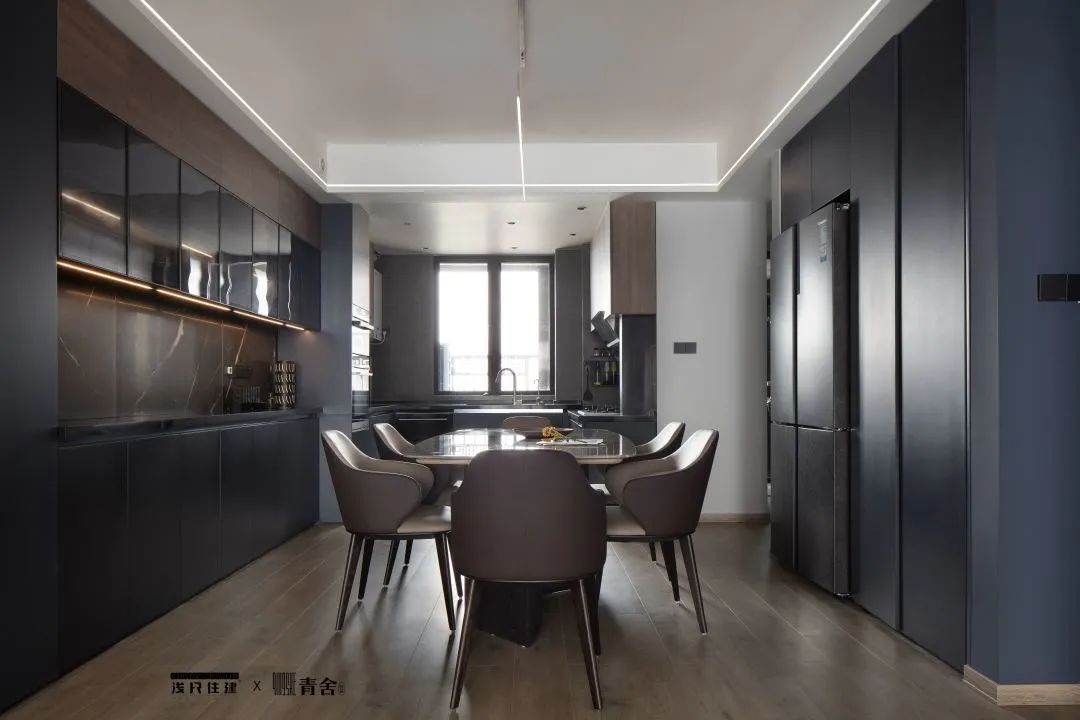 《光•影》 现代极简风格住宅设计丨浅尺住建-29