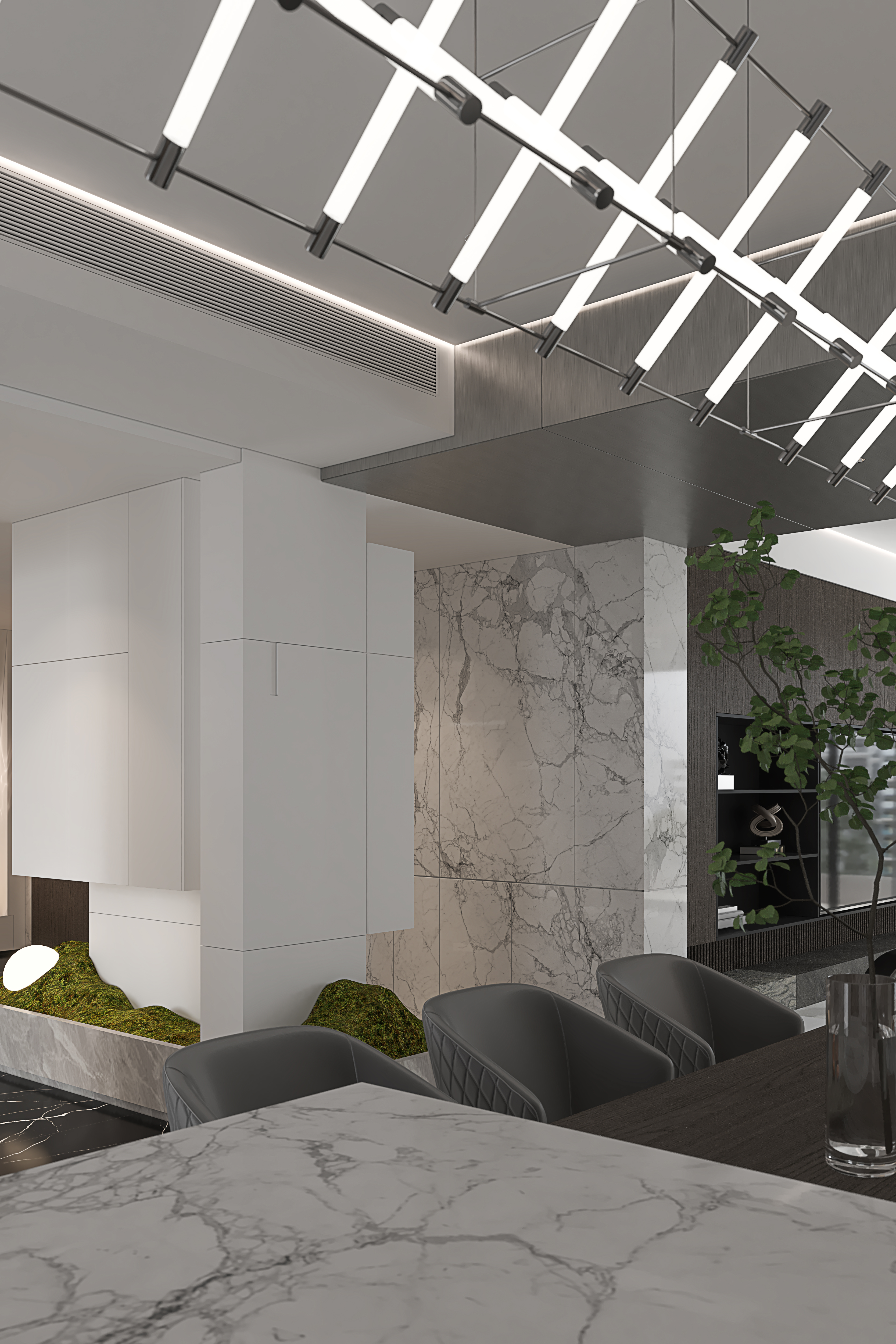 几何共社 · 芜湖汀海壹品平层大宅设计丨中国芜湖-35