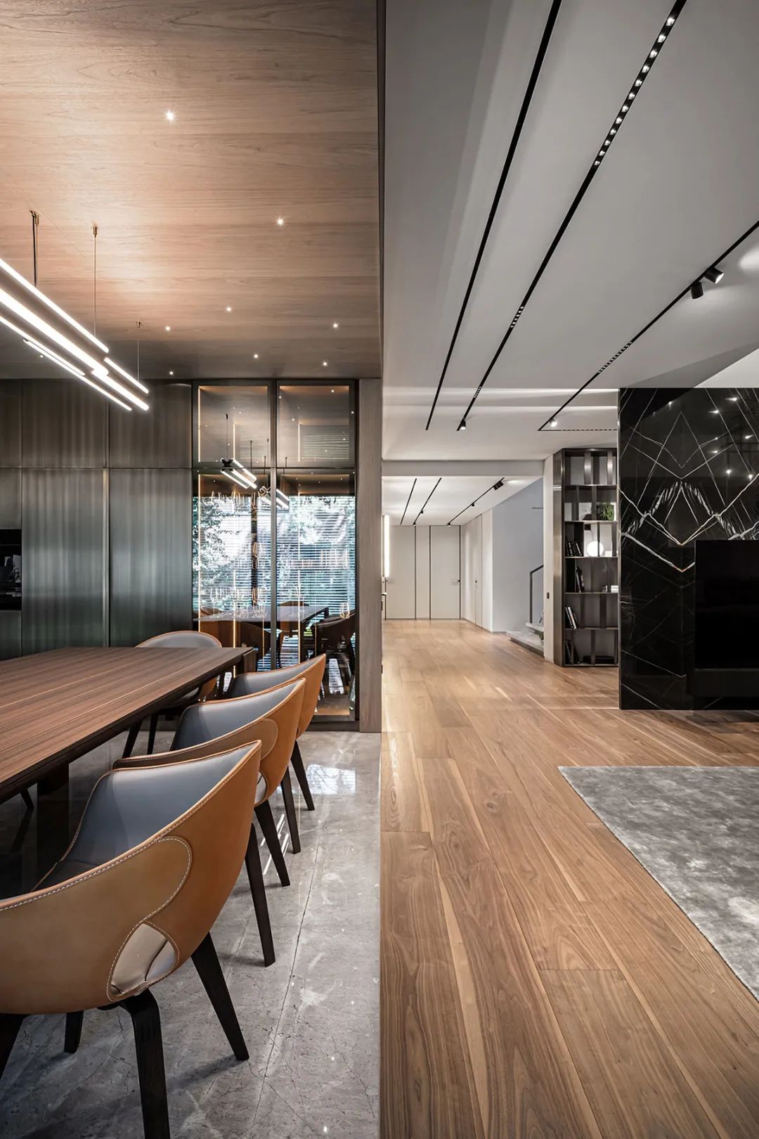 450㎡轻奢质感别墅丨YODEZEEN Architects-13