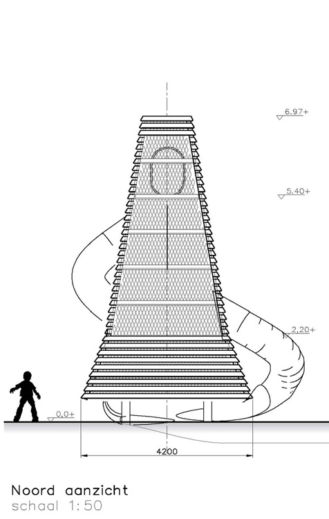 阿姆斯特丹 Vondeltuin 玩乐塔翻新设计-6
