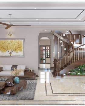 Sự kết hợp truyền thống trong nội thất