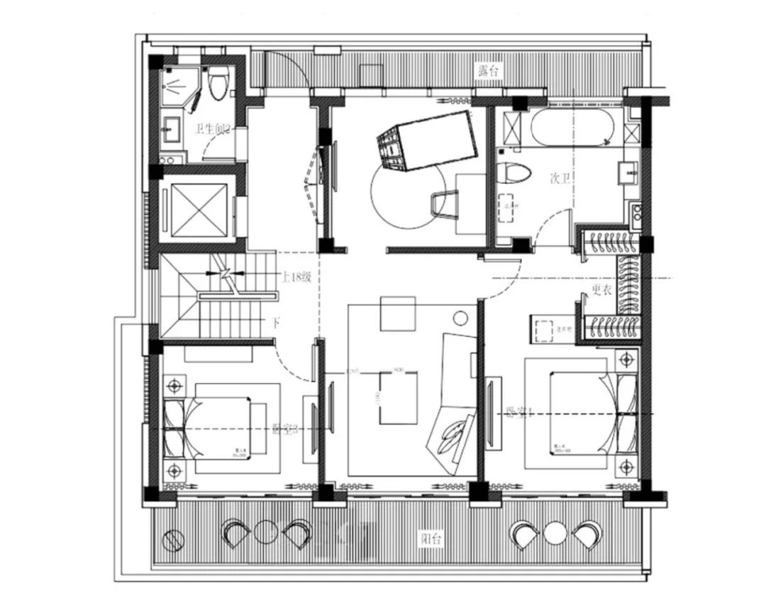 浙江诸暨祥生·云境别墅样板间——水墨意境的空间艺术-100