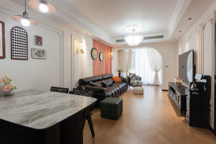 简约复古法式风格的家-23