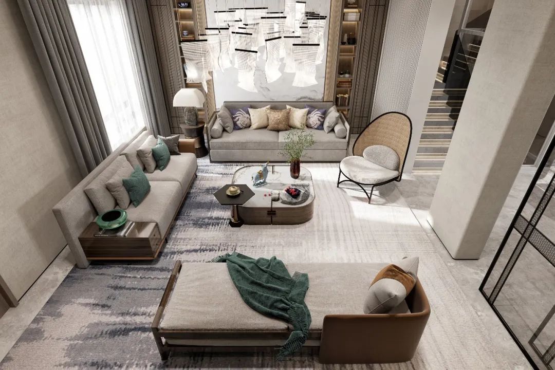 佘山一品新中式设计 | 融合传统与现代,展现高级美-48