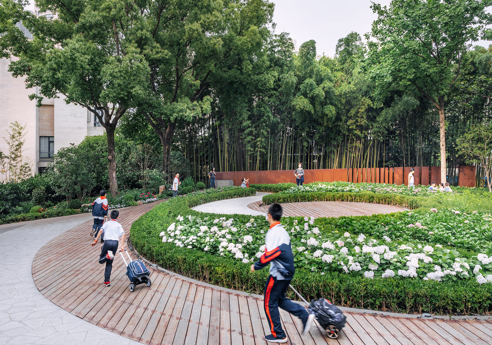 上海曹家渡花园口袋公园更新丨中国上海丨VIA维亚景观-22