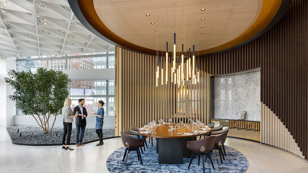 Gensler 打造的高端金融公司总部-4