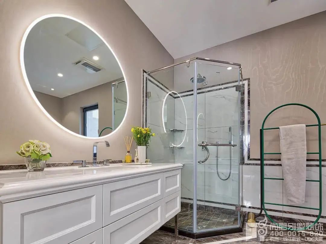 简约美式休闲浪漫别墅设计丨尚层别墅装饰-42