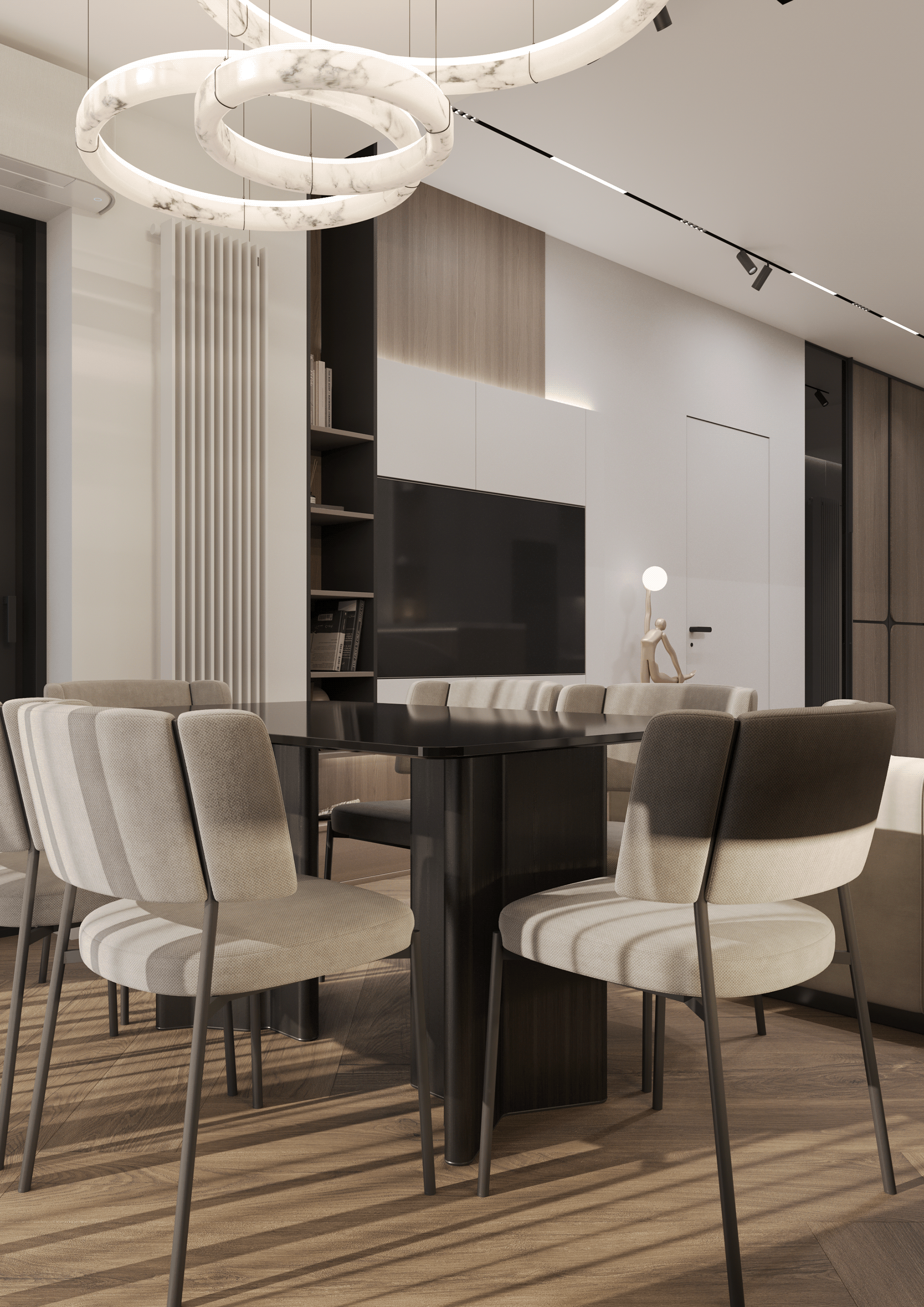 开放式概念起居与厨房空间设计丨亚美尼亚-14