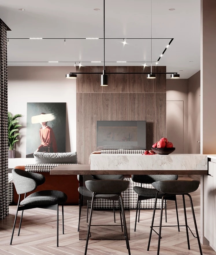 橘色+蓝色 如梦般恬静，享受静谧时光-9