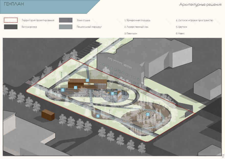 “花园西伯利亚”广场改善项目-31