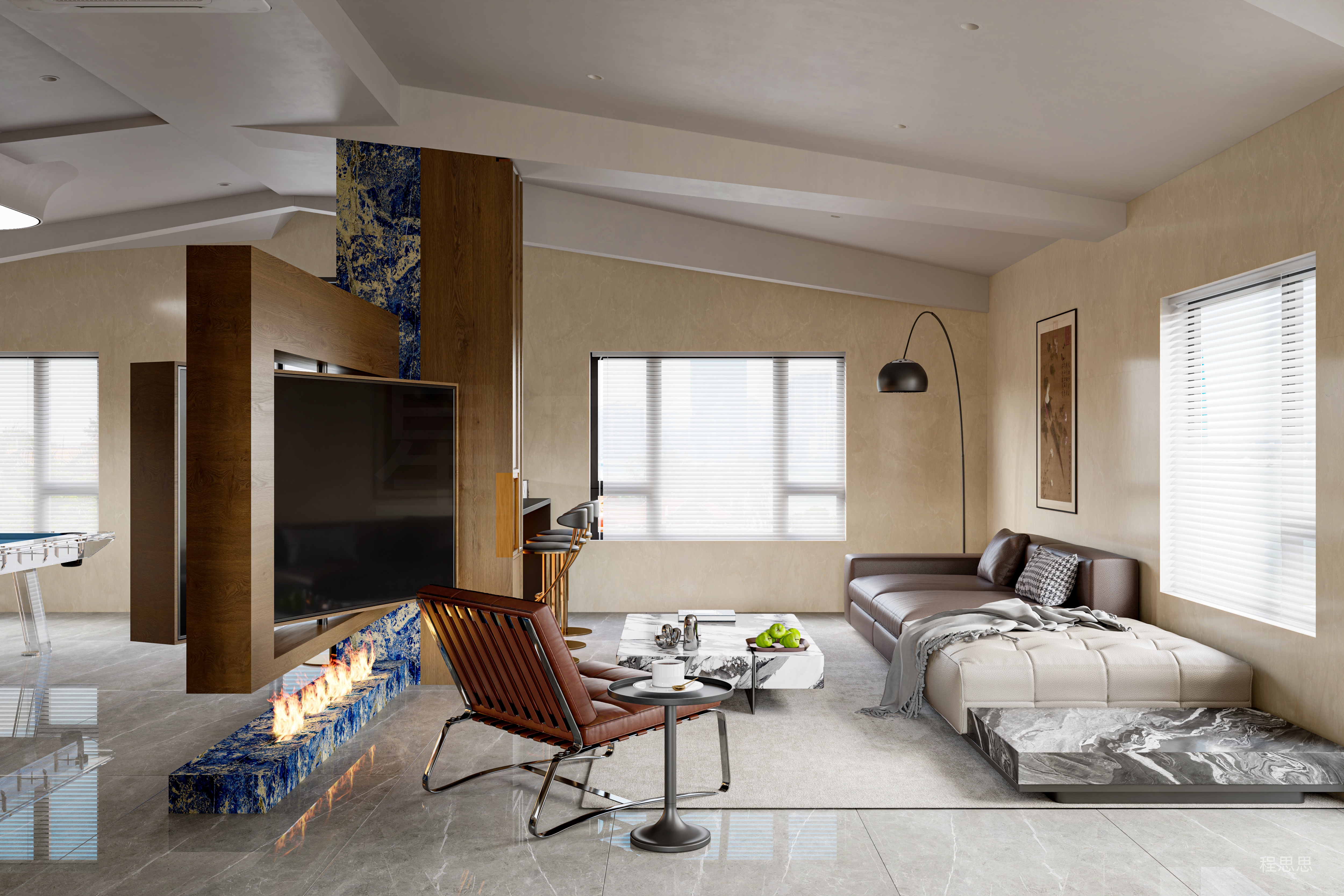 舒适的休闲区-1