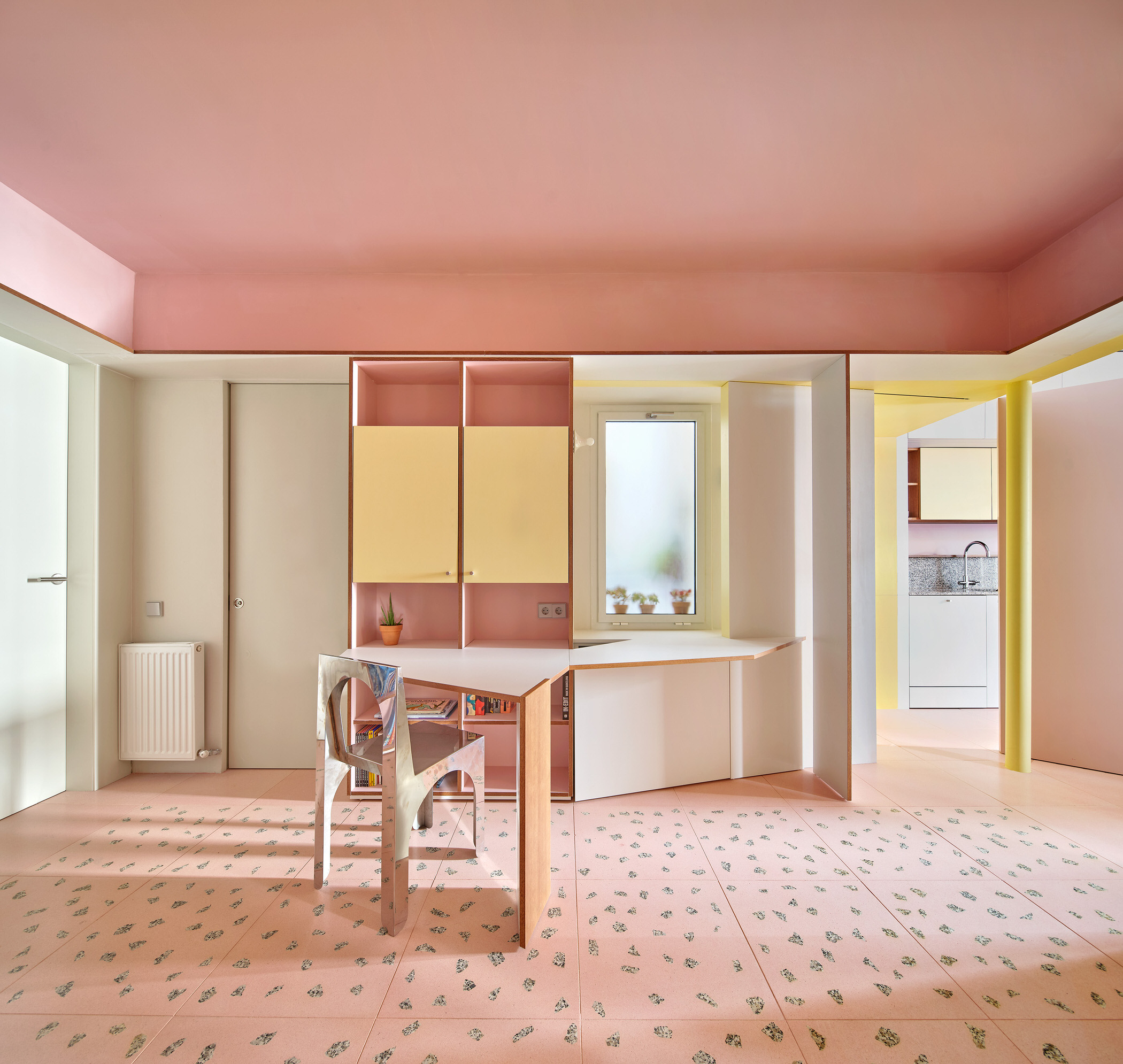 多彩“蛋糕公寓”丨西班牙巴塞罗那丨西班牙 AMOO 设计事务所-18