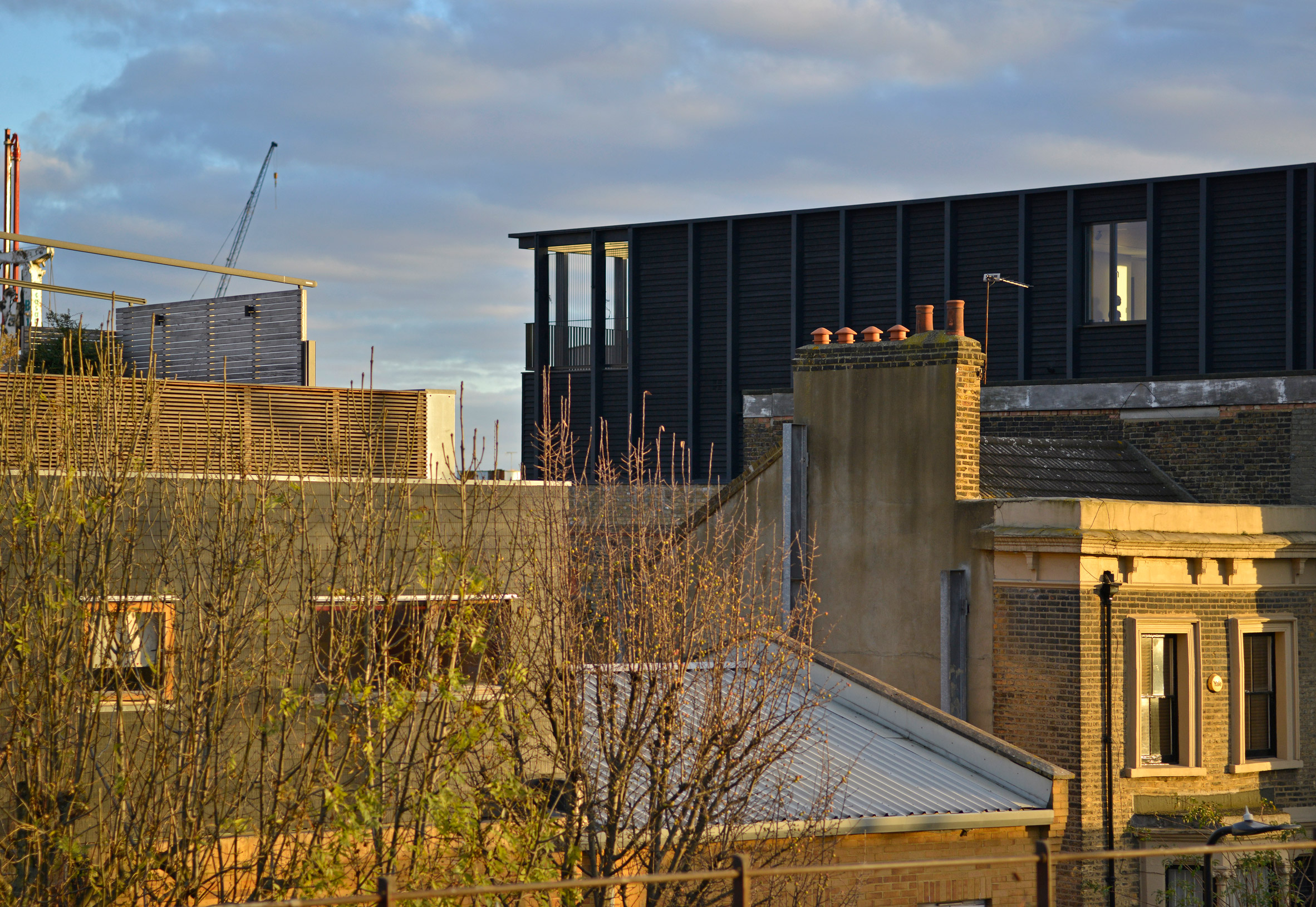 Black House is an apartment above a converted warehouse in Hackney-24