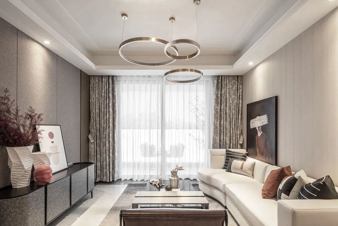 杭州中旅归锦府现代简约样板间 | 家的色彩与都市绿洲-16