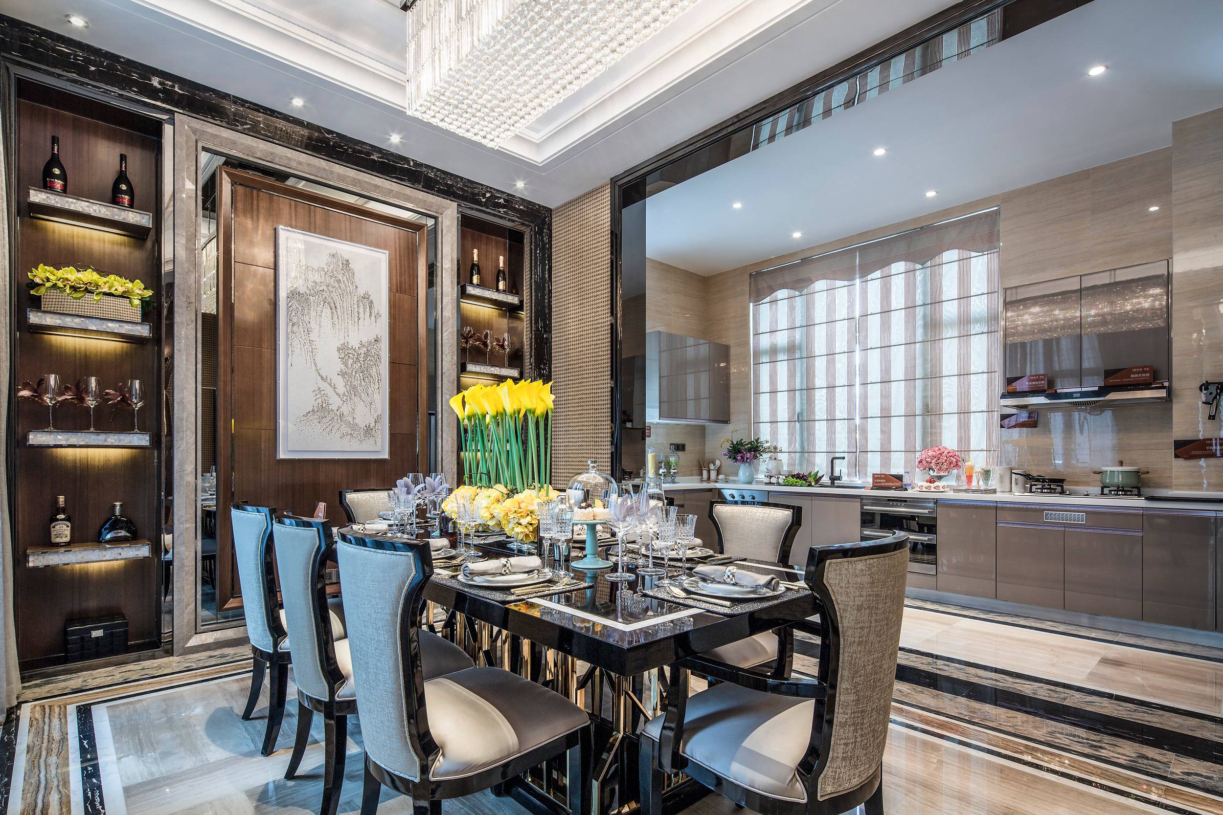 【榀格设计】依云雍景湾别墅样板房丨中国佛山-3