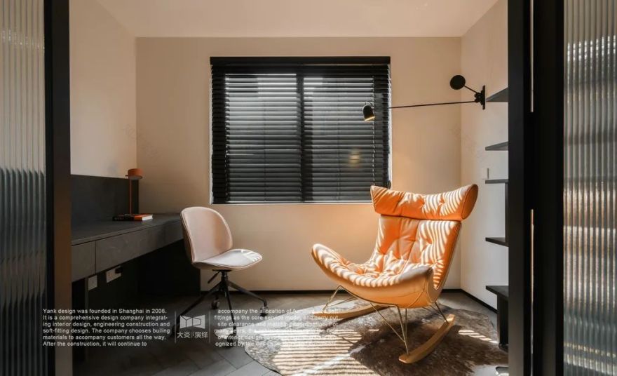 88 平旧房改造,动静分离的现代简约家居-85