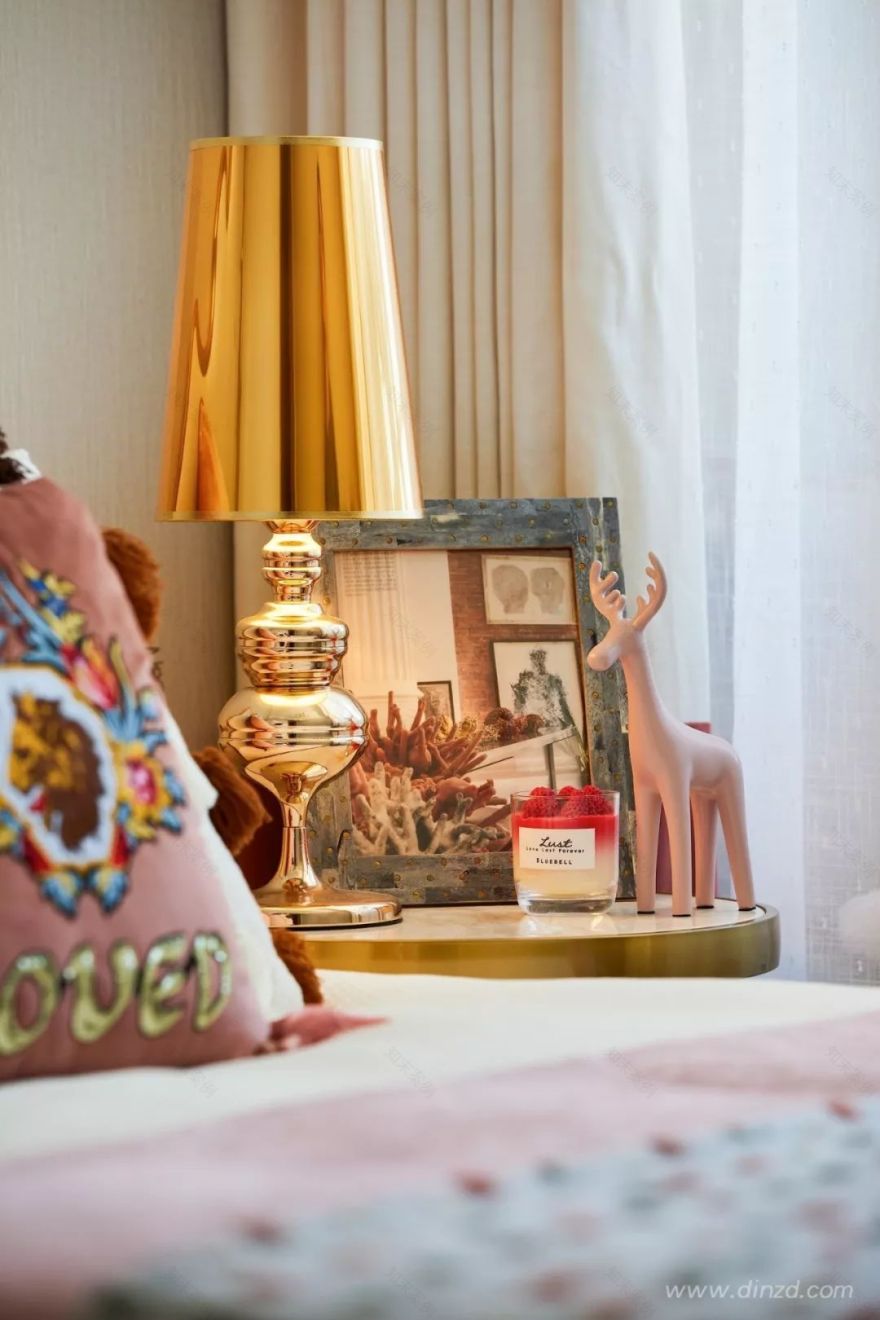 大华·徐州潘安湖首府洋房 | 摩登复古的金色空间-43