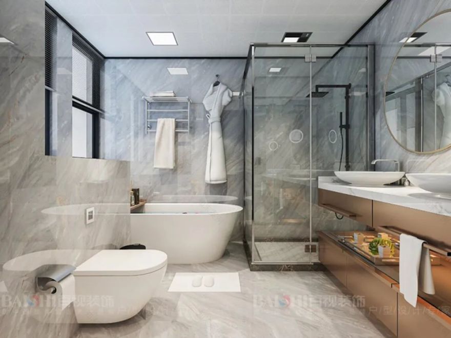 百视装饰·汀海壹品现代轻奢设计案例解析-258