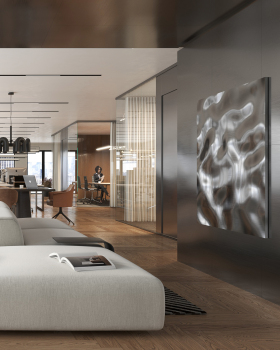 纽约开放式办公空间丨美国纽约丨Olha Shatkovska