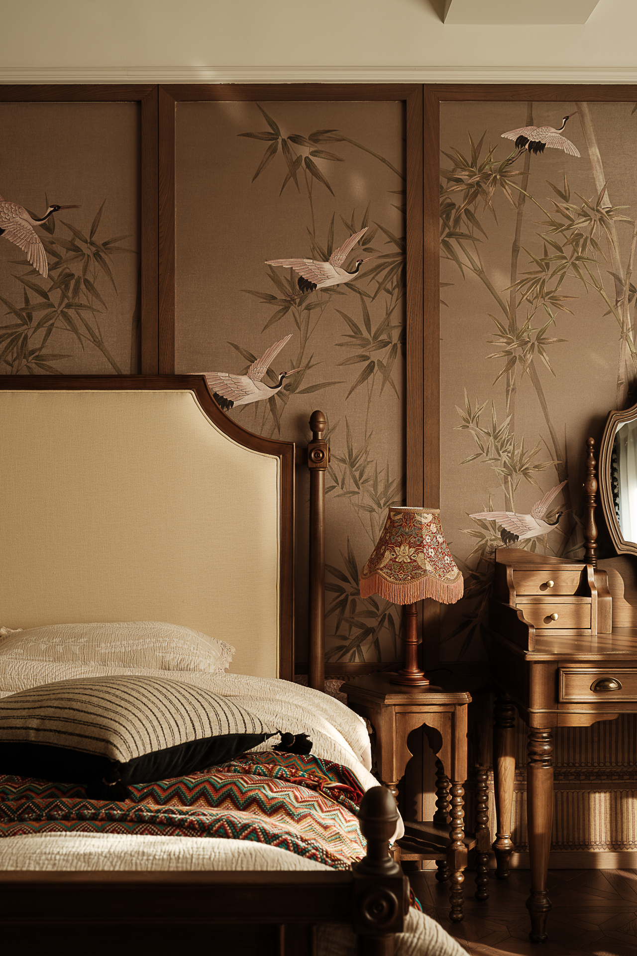 南洋复古 流动的诗意丨中国苏州丨苏州一野室内设计工程有限公司-48