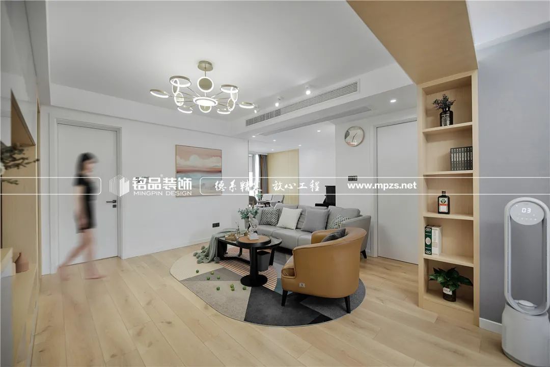 126 平方原木北欧风家居，二宝妈妈老房收纳逆袭-26