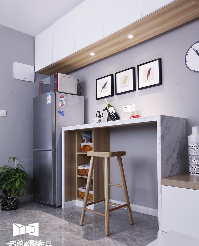 江桥二村 44 平小户型,打造简约时尚两居室-6