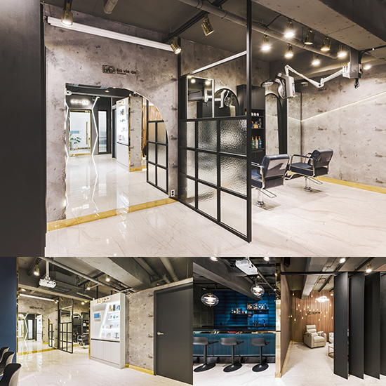 29 平男性美容院，简约奢华的全套空间设计-1